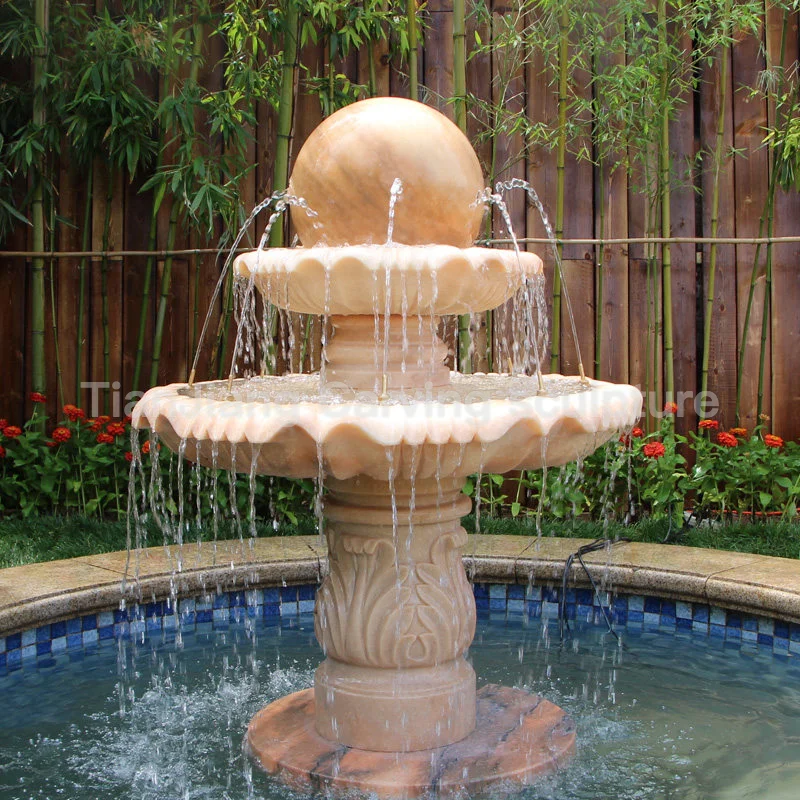 142ed6fc-8036-4cca-98aa-b1fc8f1d04a9.webp Sunset Red Stone Feng Shui Ball Fountain