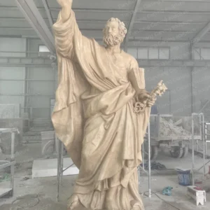 saint figure sculpture