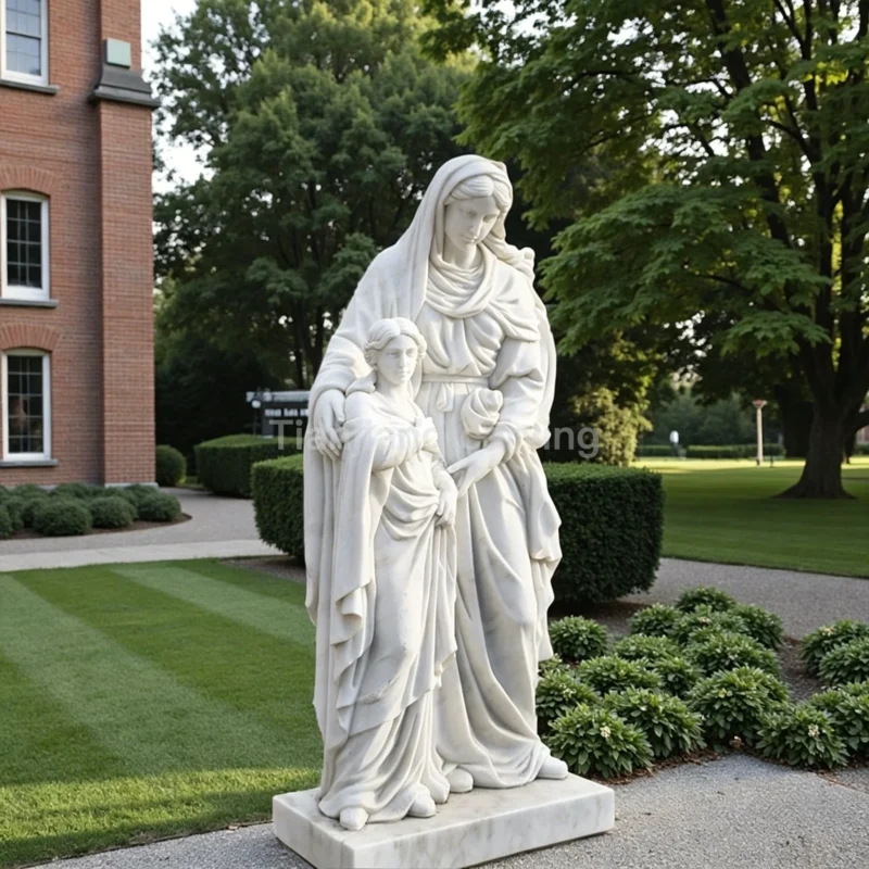 966ccfa4-bf0a-4b2d-92da-0d93d07750e4.webp Marble statue of Saint Anne and Childhood Virgin