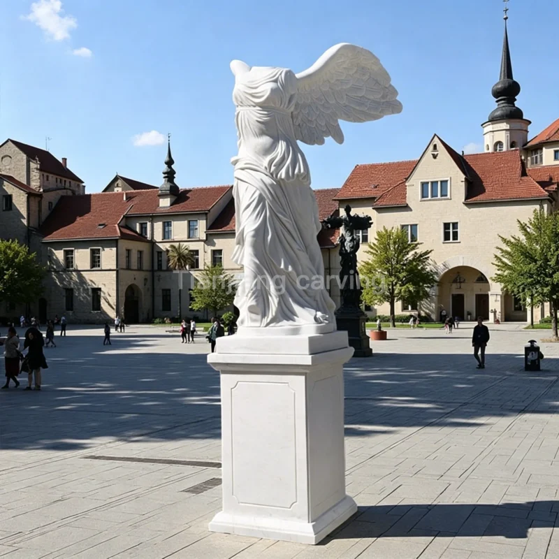 a4c058e1-e33a-4c41-be1c-3cf2f745a389.webp Marble statue of the Goddess of Victory (Nage of Samothrace)