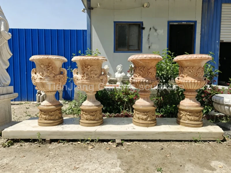 c88573de-3a0d-4a02-9d9b-6bcd63faedc2.webp European sunset red marble stone flowerpot (flower bowl)