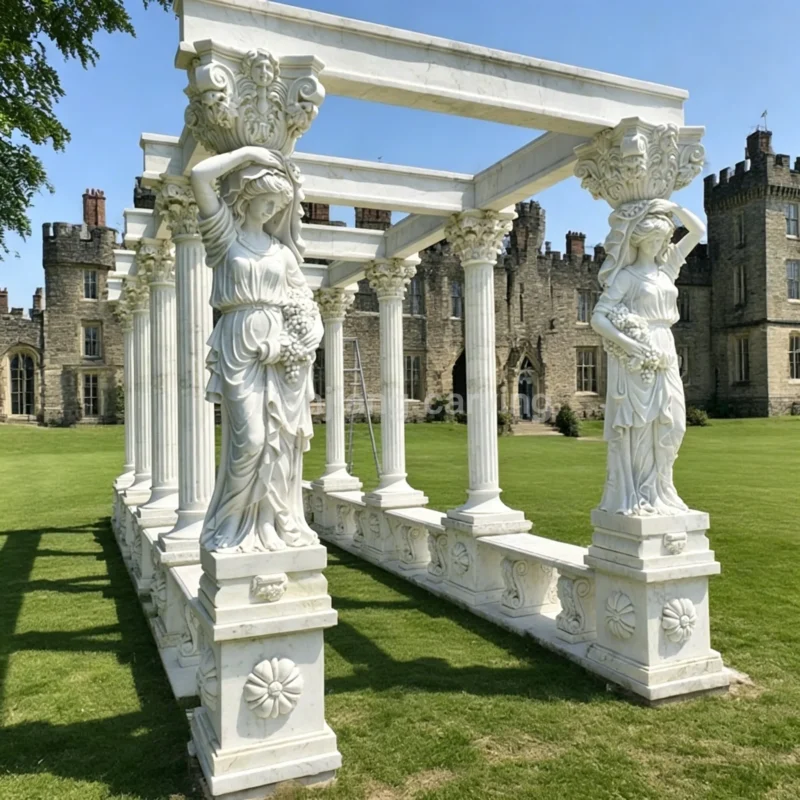 d19d2b15-3436-4875-85e5-5389fa56fcb9.webp White marble European-style character column corridor