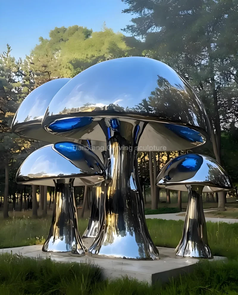 f334b1fa-bfc1-4924-b18b-c1966b702e1d.webp Stainless steel mirror mushroom sculpture